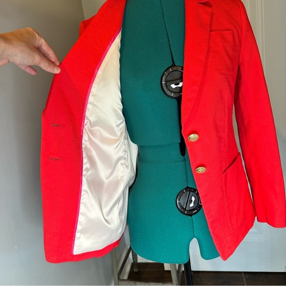 Jcrew Helena blazer in stretch linen blend size 0 - Picture 9 of 14